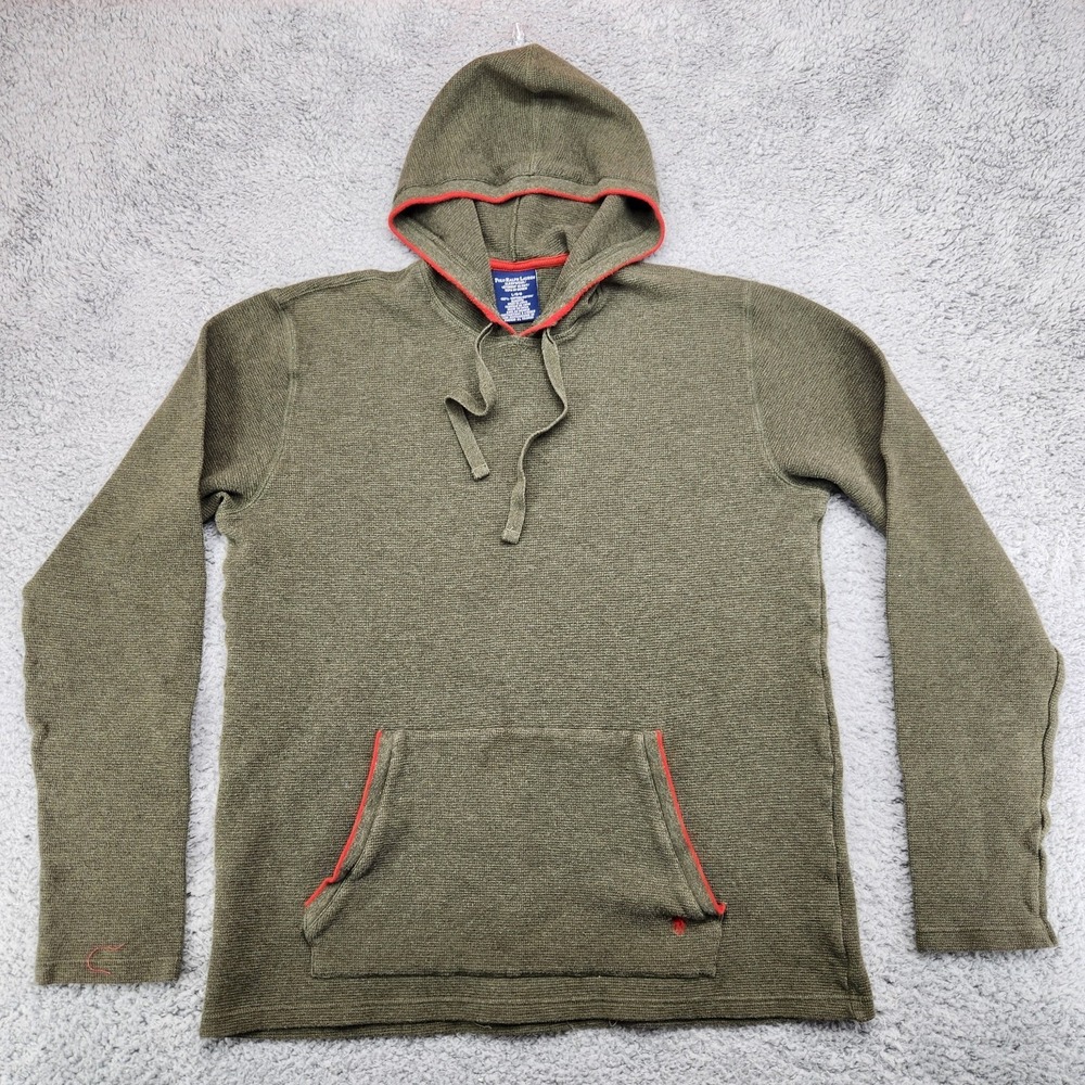Polo Ralph Lauren Sleepwear Hoodie Mens Size L Green